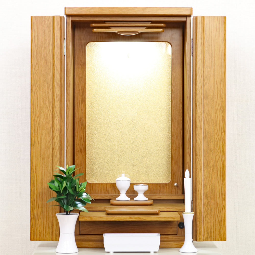 創価ミニ仏壇 「チャンス」 アクリル厨子 ナラ:特装ご本尊様可:東京都から御注文頂きました