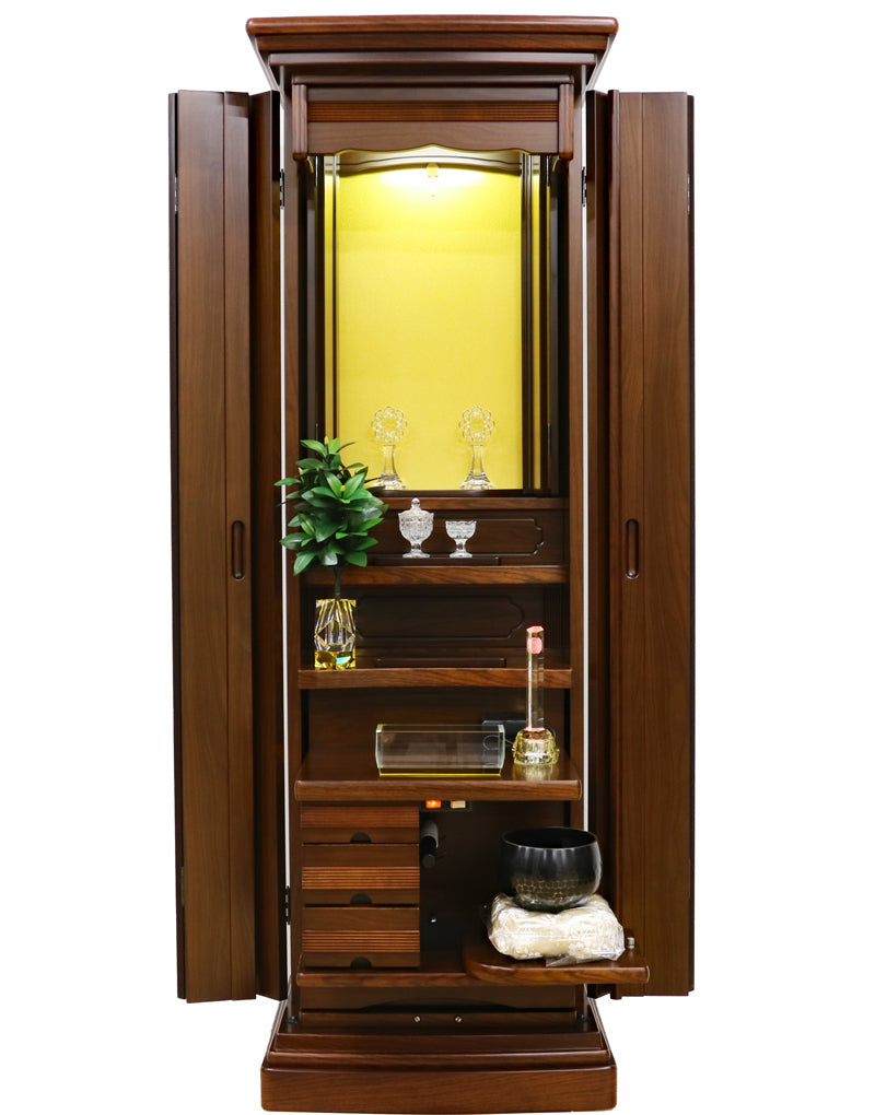 創価学会 中古 家具調 仏壇 1284 ウォールナット 徳島県製造品:桜梅桃李.comから発売!