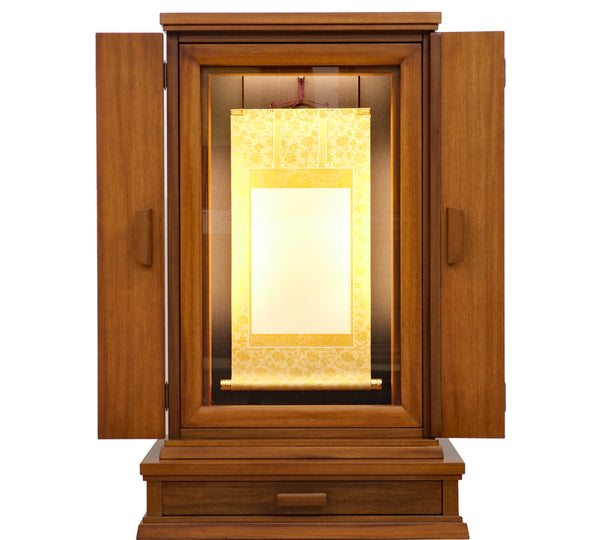 仏壇革命 虚空厨子011 チーク 専用引き出し付