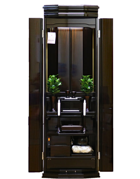 創価学会 家具調仏壇 「輝」 選べる3色 国産 特装・常住御本尊様対応