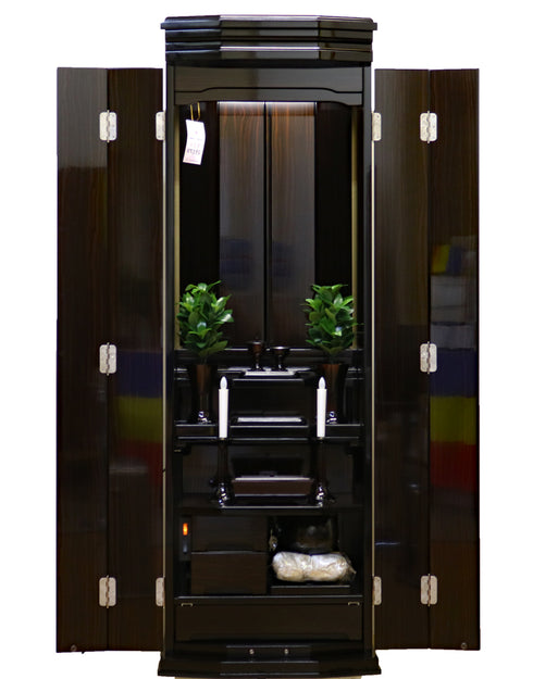 創価学会 家具調仏壇 「輝」 選べる3色 国産 特装・常住御本尊様対応