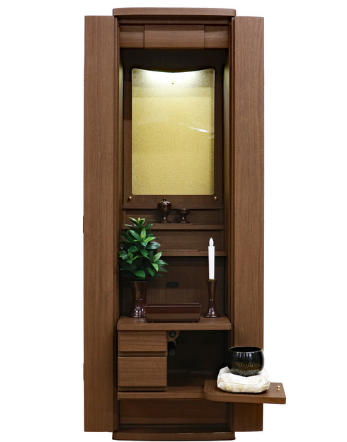 創価学会 家具調仏壇 「ランセル」 アクリル厨子 選べる2色