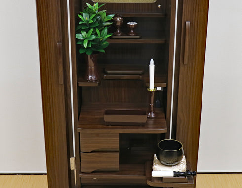 創価学会 家具調仏壇 「コレクト」 アクリル厨子 選べる2色