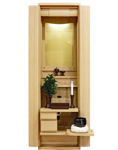 創価学会 家具調仏壇 「ランセル」 アクリル厨子 選べる2色