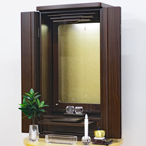 Soka Gakkai Compact Buddhist Altar "Chance" Available in 2 colors Special Gohonzon available