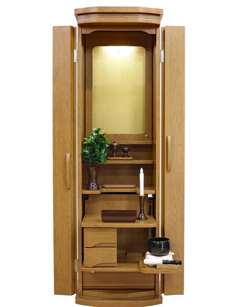 創価学会 家具調仏壇 「コレクト」 アクリル厨子 選べる2色