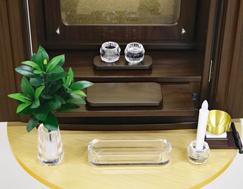 Soka Gakkai Compact Buddhist Altar "Chance" Available in 2 colors Special Gohonzon available