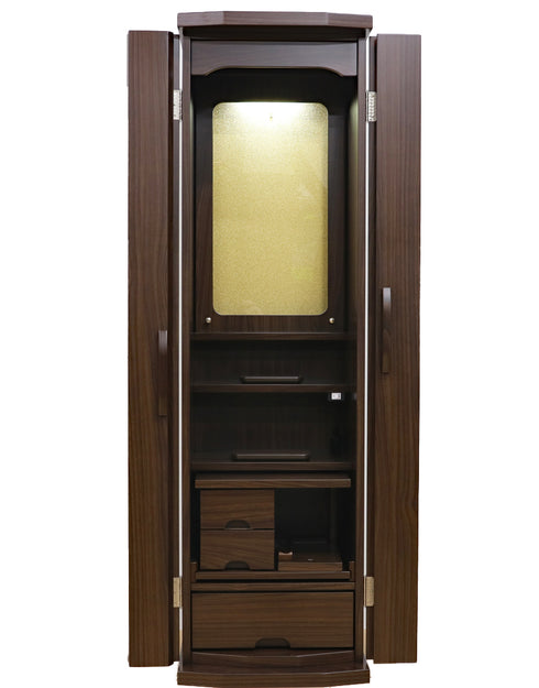 創価学会 家具調仏壇 「レスぺ」 アクリル厨子 選べる2色