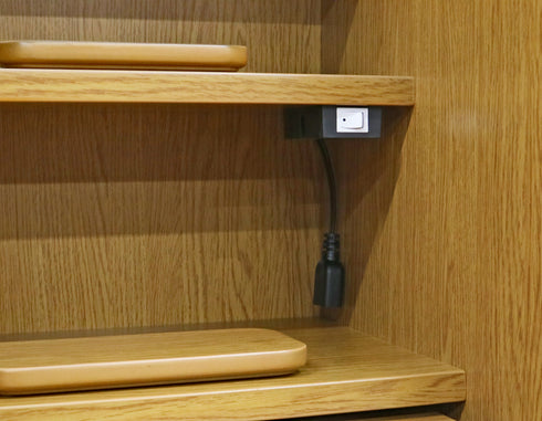 創価学会 家具調仏壇 「レスぺ」 アクリル厨子 選べる2色