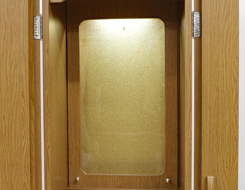 創価学会 家具調仏壇 「レスぺ」 アクリル厨子 選べる2色