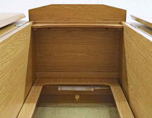 創価学会 家具調仏壇 「レスぺ」 アクリル厨子 選べる2色