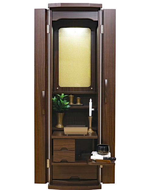 創価学会 家具調仏壇 「レスぺ」 アクリル厨子 選べる2色