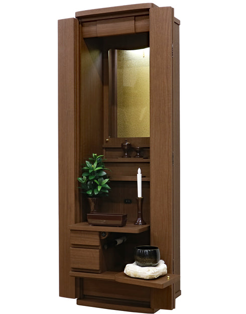 創価学会 家具調仏壇 「ランセル」 アクリル厨子 選べる2色