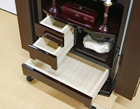 創価学会 家具調仏壇 「輝」 選べる3色 国産 特装・常住御本尊様対応