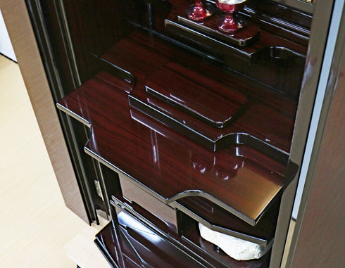 創価学会 家具調仏壇 「輝」 選べる3色 国産 特装・常住御本尊様対応