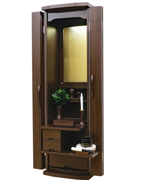 創価学会 家具調仏壇 「レスぺ」 アクリル厨子 選べる2色