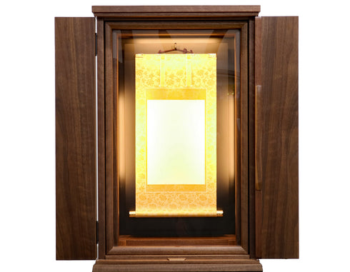 SGI Butsudan Revolution "Original Butsudan 001" Walnut Can enshrine Tokuso Gohonzon