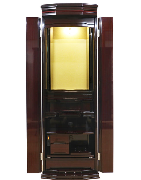 創価学会 家具調仏壇 「輝」 選べる3色 国産 特装・常住御本尊様対応