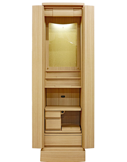 創価学会 家具調仏壇 「ランセル」 アクリル厨子 選べる2色