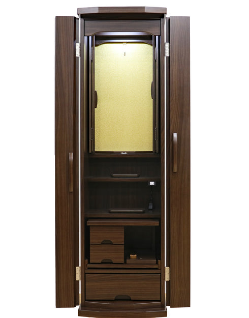 創価学会 家具調仏壇 「レスぺ」 手動厨子扉 選べる2色