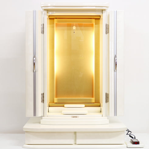 Soka Gakkai Compact Buddhist Altar "Laurel" Available in 2 colors Made in Japan Special Gohonzon available