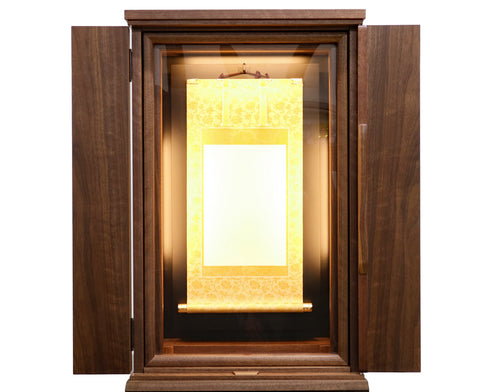 SGI Butsudan Revolution "Original Butsudan 001" Walnut Can enshrine Tokuso Gohonzon