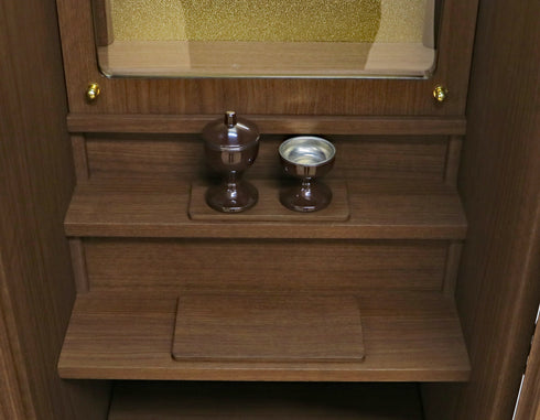 創価学会 家具調仏壇 「ランセル」 アクリル厨子 選べる2色