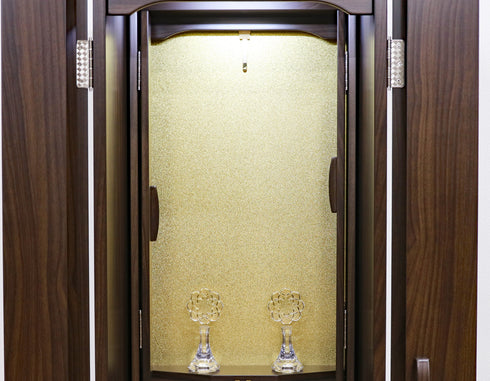 創価学会 家具調仏壇 「レスぺ」 手動厨子扉 選べる2色