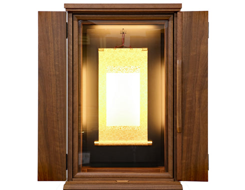 SGI Butsudan Revolution "Original Butsudan 001" Walnut Can enshrine Tokuso Gohonzon