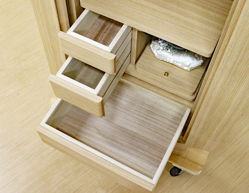 創価学会 家具調仏壇 「ランセル」 アクリル厨子 選べる2色