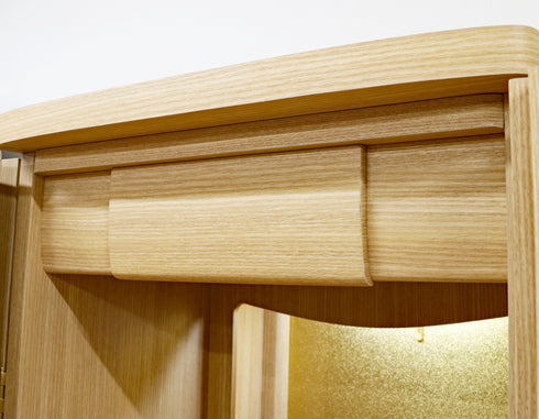 創価学会 家具調仏壇 「ランセル」 アクリル厨子 選べる2色