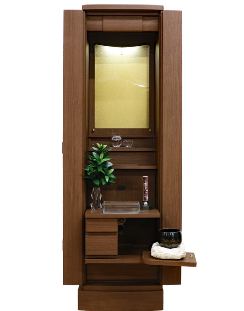 創価学会 家具調仏壇 「ランセル」 アクリル厨子 選べる2色