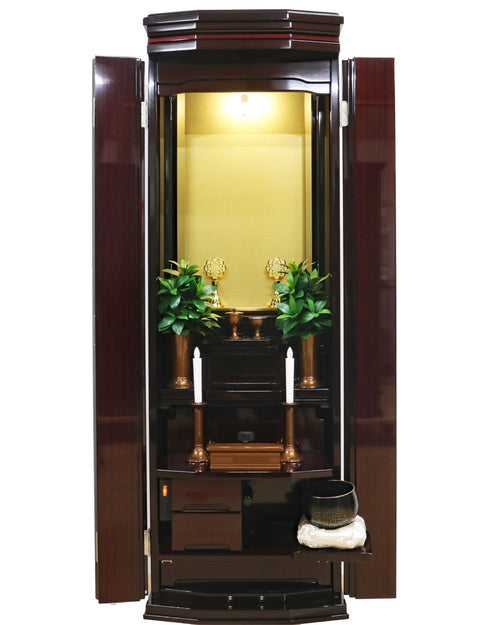 創価学会 家具調仏壇 「輝」 選べる3色 国産 特装・常住御本尊様対応