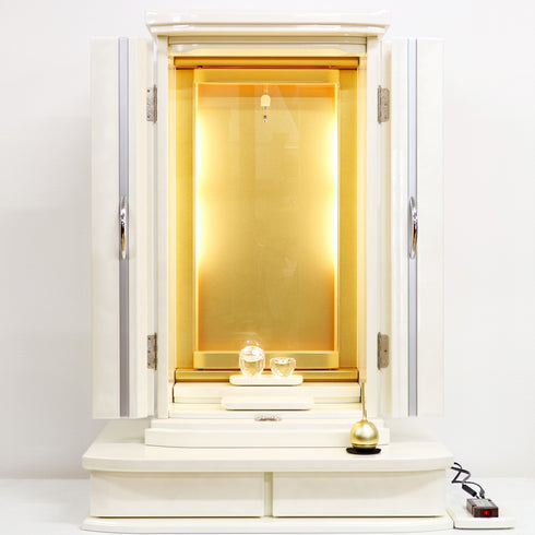 Soka Gakkai Compact Buddhist Altar "Laurel" Available in 2 colors Made in Japan Special Gohonzon available