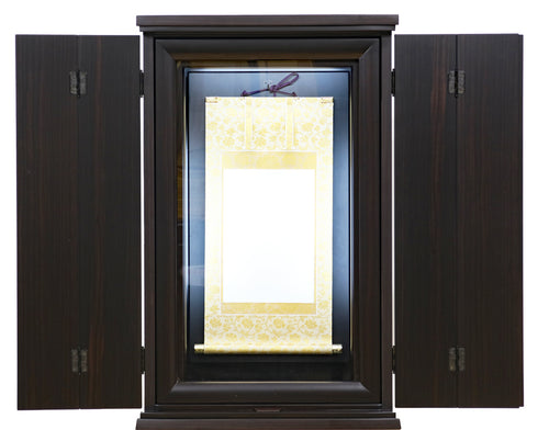 受注生産品 SGI仏壇「オリジナル虚空厨子003」 黒檀(コクタン)トクソウご本尊