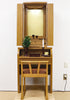 Soka Gakkai Buddhist altar with chair "Chance" 2 colors to choose from Special Gohonzon available