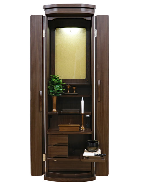 創価学会 家具調仏壇 「コレクト」 アクリル厨子 選べる2色