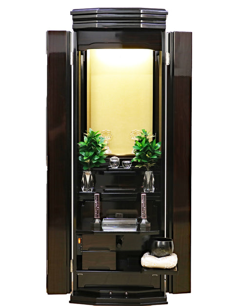 創価学会 家具調仏壇 「輝」 選べる3色 国産 特装・常住御本尊様対応