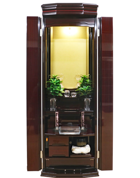 創価学会 家具調仏壇 「輝」 選べる3色 国産 特装・常住御本尊様対応