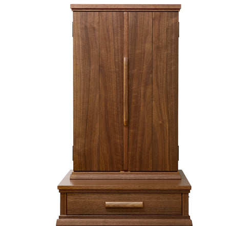 SGI Butsudan Revolution "Original Butsudan 001" Walnut Can enshrine Tokuso Gohonzon