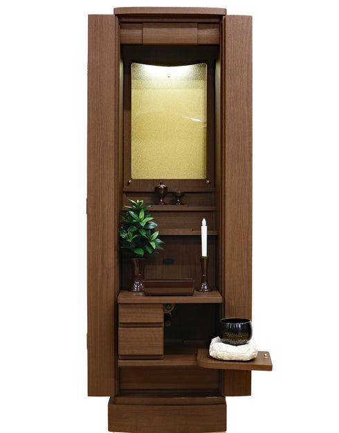 創価学会 家具調仏壇 「ランセル」 アクリル厨子 選べる2色