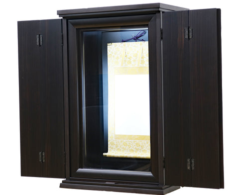 受注生産品 SGI仏壇「オリジナル虚空厨子003」 黒檀(コクタン)トクソウご本尊