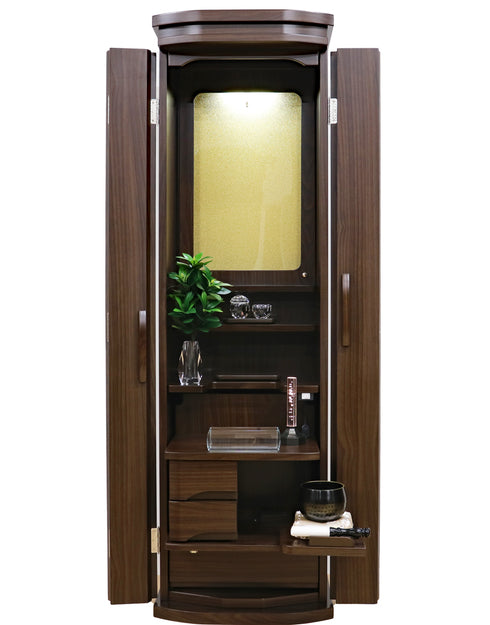 創価学会 家具調仏壇 「コレクト」 アクリル厨子 選べる2色