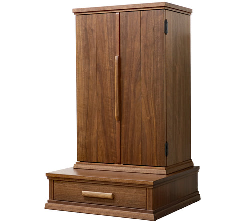 SGI Butsudan Revolution "Original Butsudan 001" Walnut Can enshrine Tokuso Gohonzon