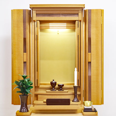 Soka Gakkai Compact Buddhist Altar "Legame Sakura" Electric Special Gohonzon available
