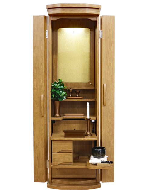 創価学会 家具調仏壇 「コレクト」 アクリル厨子 選べる2色