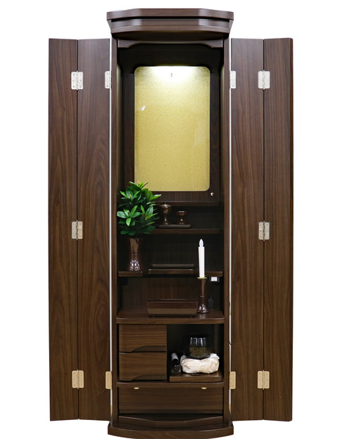 創価学会 家具調仏壇 「コレクト」 アクリル厨子 選べる2色