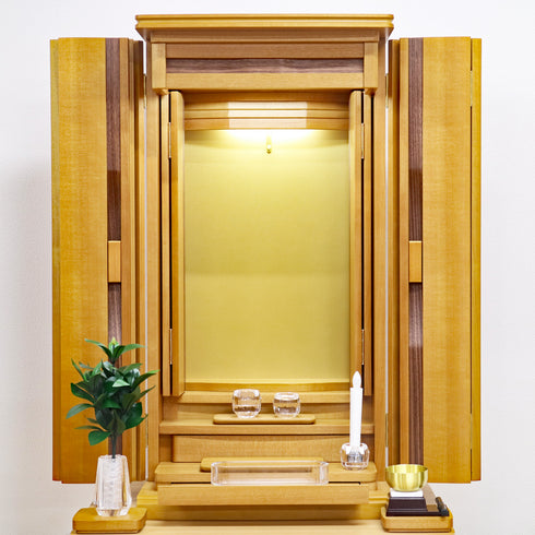 Soka Gakkai Compact Buddhist Altar "Legame Sakura" Electric Special Gohonzon available