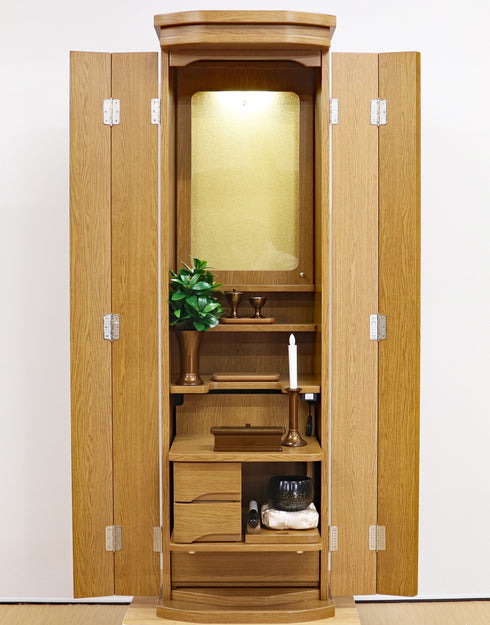 創価学会 家具調仏壇 「コレクト」 アクリル厨子 選べる2色