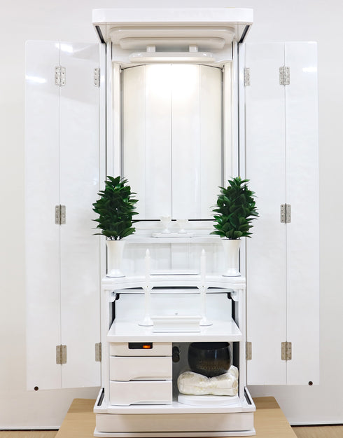 創価学会 家具調仏壇 「茜」 選べる4色 国産 レインボーゴールド厨子 常住御本尊様対応